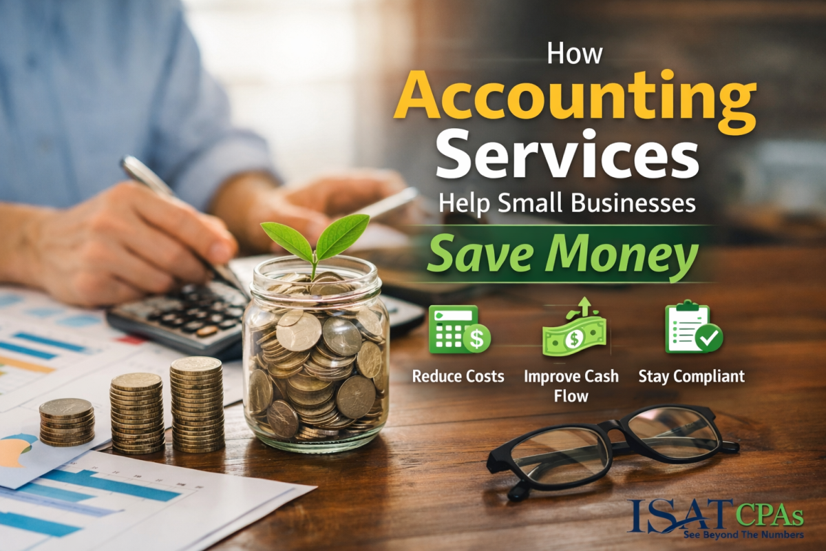 How Accounting Services Help Small Businesses Save Money